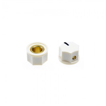 Botón Dentado MXR 15mm Crema