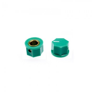 Botón Dentado MXR 15mm Verde