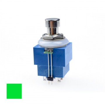 3PDT Switch Con Led Verde